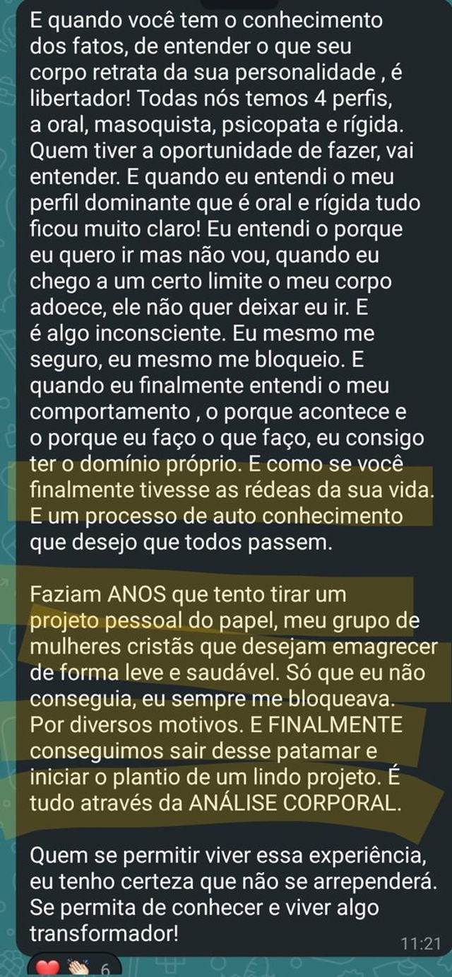Milena conta que, ao entender o próprio perfil, conseguiu iniciar o projeto que adiava havia anos